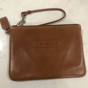 COACH Leatherware Wristlet